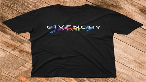 givenchy paris red t shirt|givenchy t shirt size chart.